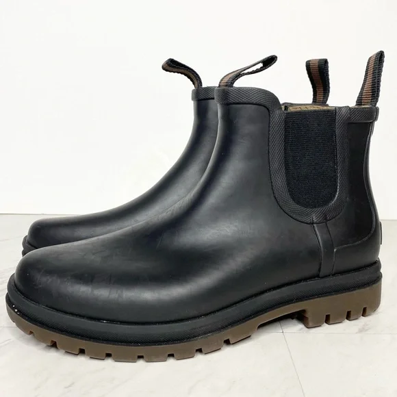 L.L. Bean Shoes Ll Bean Black Chelsea Wellies Rain Boot 7 Poshmark